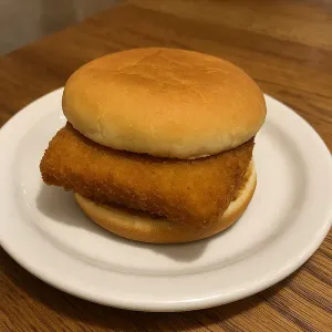 BREADED-FRIED FISH SANDWICH