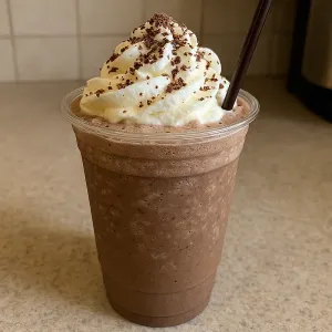 LARGE CHOCOLATE FRAPPE