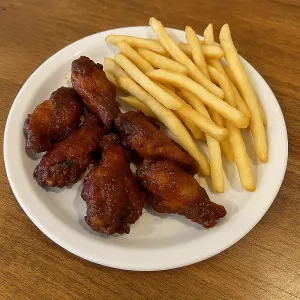 BBQ WINGS & FRIES