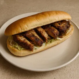 JERK CHICKEN SUB SANDWICH