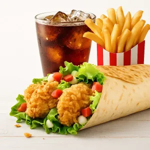 ZINGER WRAP COMBO