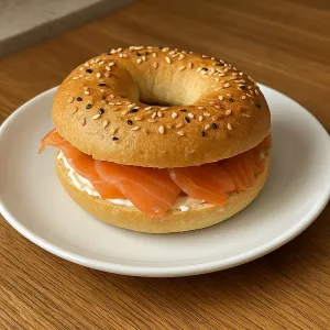 SALMON BAGEL