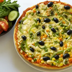 9 INCH VEGGIE PIZZA