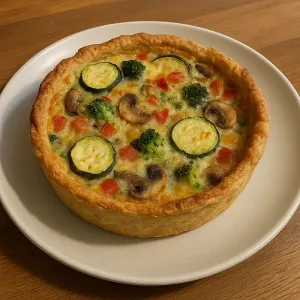 VEGETARIAN QUICHE