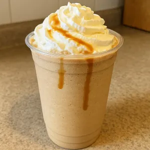 LARGE CARAMEL FRAPPE