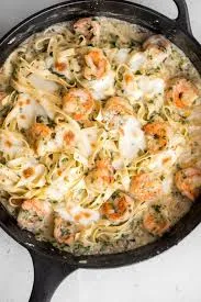 SHRIMP ALFREDO