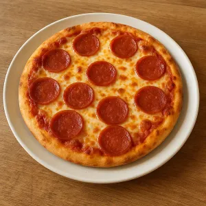 9 INCH PEPPERONI  & CHEESE PIZZA