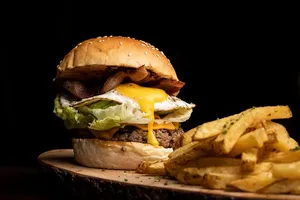 HUNGRY MAN BURGER