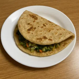 VEGGIE ROTI HALF SIZE