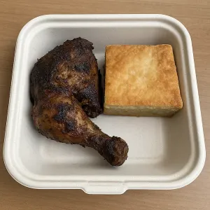 SMALL JERK CHICKEN & PIE