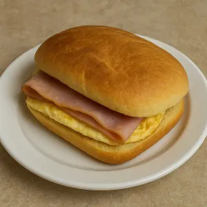 HAM & EGG COCO BREAD SANDWICH