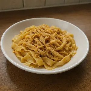 SHREDDED CHICKEN PASTA