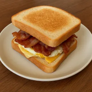 BACON, EGG & CHEESE SANDWICH