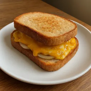 Melted Cheddar & Onion