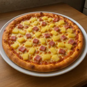 14 INCH TROPICAL ALLURE OF HAWAIIAN LANDS PIZZA