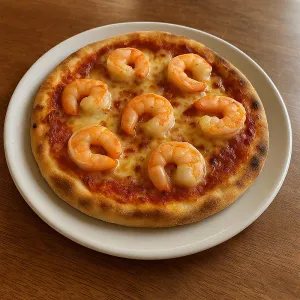8 INCH SHRIMP PIZZA