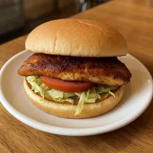 SPICY GRILLED FISH SANDWICH