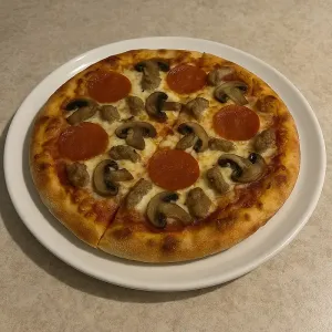 10 INCH 3 TOPPING PIZZA