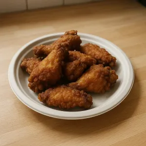 CRUNCHY FRIED WINGS