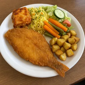 FRY FISH LUNCH