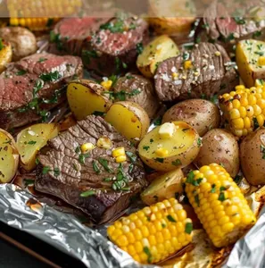 Roasted Duo Potatoes & Corn