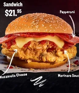 CHIZZA ZINGER SANDWICH