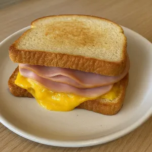 Ham & Melted Cheddar