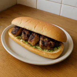 JERK CHICKEN SUB SANDWICH