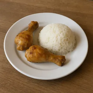 2 PC CHICKEN WITH RICE