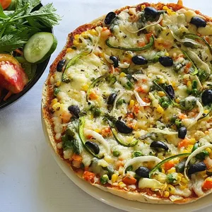 9 INCH VEGGIE PIZZA