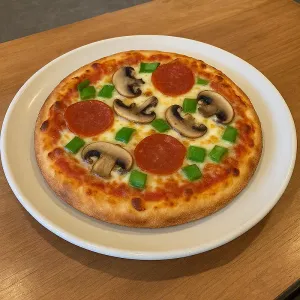 8 INCH 3 TOPPING PIZZA