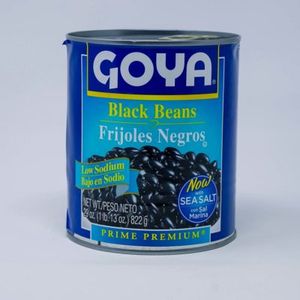 Goya Black Beans Lo Sodium822g