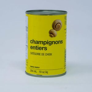 Nn  Whole Mushrooms 284ml